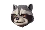 Guardians Of The Galaxy Rocket Raccoon 3 4 Plastic Mask Kids Costume Accessory
