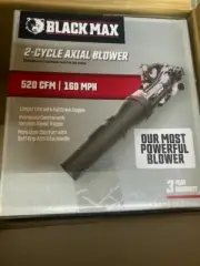 Black Max 2-Cycle Gas Axial Fan Blower 520 CFM and 160 MPH