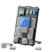 Super Slide Puzzle Games,Original 500+ Challenges Brain Teaser Puzzle,Travel Games Birthday Gifts,Activities (Grey)