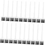 HEATSHAKING 20pcs Crevice Cleaning Brush Dustpan Brushes for Tight Spaces for Kitchen Bathroom Keyboards and Electronics Safe Cleaning Tool for Gaps and Grooves