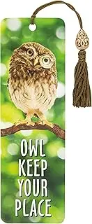 Owl Keep Your Place Beaded Bookmark