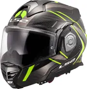 LS2 FF901 Advant X Carbon Future II Helmet, yellow, Size S for Men