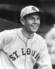 Wallace A Herbert of the St Louis Browns in 1933 Baseball Old Photo