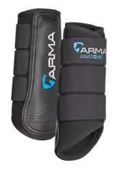 Shires ARMA Neoprene Brushing Boots (Cob, Black)