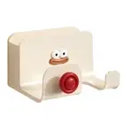 No Punching Hair Dryer Storage Rack Plastic Blow Dryer Bracket for Home