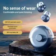 Bluetooth 5.3 Wireless Earbuds Ear Clip Bone Conduction Headphone Sports Headset