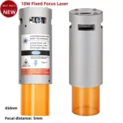 Cylindrical 10W Fixed Focus Laser 450nm Laser for CNC Engraving Machine 3018Pro