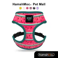 在飛比找蝦皮商城優惠-HamshMoc 時尚印花狗狗胸吊帶 透氣寵物胸吊帶 耐用舒