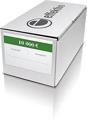 10374 Banknote Bandoles for 100 Euro Banknotes (100 x 100 Euro) Box of 1,000 Effective