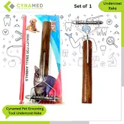 Cynamed Pet Grooming Tool Undercoat Rake Trimmer Coat King Blade for Cats & Dogs