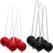 Perfeclan 6Pcs Ladder Balls Ladder Toss Game, Indoor or Outdoor Activities Golf Game