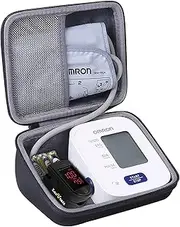 Hard Travel Case for Omron 3 Series Upper Arm Blood Pressure Monitor (BP710N) by Co2CREA