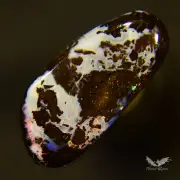3.15 cts Opal Red Orange Yellow Australian Boulder Solid Polished Stone #6.198