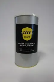 CODE Premium 40% Carnauba Wax Applicator Kit
