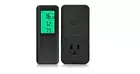 Wireless Thermostat Programmable Electric Plug In LCD Temperature Remote Control