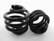 Easy Fit Black 2" Springs Solo Seat Mounting Bobber Harley Chopper