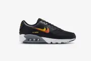 Nike Air Max 90 Black/ Safety Orange Sneakers Mens Shoes Multi Sizes