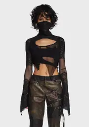 [DARKER WAVS] Echo Mask Shrug And Tank Set