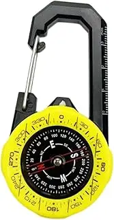 ＫＬＫＣＭＳ Hiking Compass Survival Accessory with Carabiner Clip Camping Compass for Travel