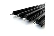 Caravan Anti Flap Kit Medium Black for Roll Out Awning 2.2-2.3m Heavy Duty AFK