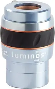 Celestron 93436 Luminous 2-Inch 2.5X Barlow Lens (Silver)