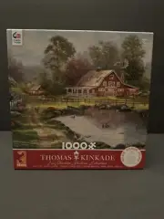 Thomas Kinkade Ceaco Puzzle 2020 1000Pc Red Barn Retreat NIB Never been Open￼