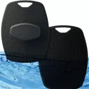 2Pcs Soft Silicone Exfoliating Brush Cleanser Manual Body Cleansing Scrubber.