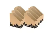 8pc Marbig Enviro Magazine Book File Box f Desk Home Organiser Holder Storage
