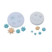 Cake Dessert Making Chrysanthemum Flower Chocolates Silicone Mold DIY Tool