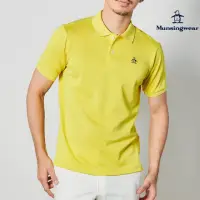在飛比找momo購物網優惠-【Munsingwear】企鵝牌 男款淺黃色POLO衫日本製
