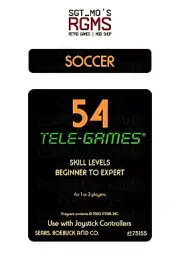 Atari 2600/Sears Tele-Games Replacement Label - Soccer