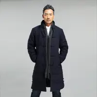 在飛比找ETMall東森購物網優惠-冬季中國風加厚外套盤扣唐裝棉衣