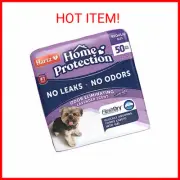 Hartz Home Protection Lavender Scented Dog Pads (50ct) Super Absorbent & Won't L