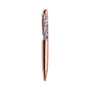 Luxury 1.0mm Metal Bling Ballpoint Pen Writing Pens Black S