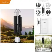 36" Large Outdoor Wind Chimes, Deep Tone, Hand-Tuned, Aluminum, Memorial Sympath
