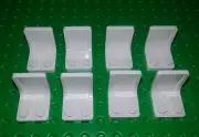 *NEW* Lego White Chairs Seats for Houses Cars Space Ships Figures - 8 pieces