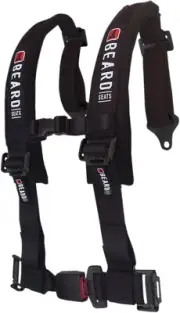 Beard 4-Point Seat Harness w/Automotive Style Buckle (880-220-02)