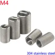 M4 x 0.7 Helicoil Thread Insert 304 Stainless Steel Thread Repair Wire Insert