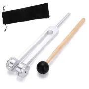 Tuning Fork 128 Hz, C-128 Frequency Aluminum Alloy Non-Magnetic Tuning Fork5972