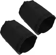 2pcs Horse Care Boot Fly Leg Guard Mesh Fly Boots Protective Horse Leg Wraps