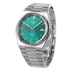 TISSOT PRX T137.410.11.091.00 Green Quartz Men's Watch New in Box