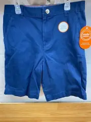 Wonder Nation Boys Navy Blue Shorts 4 Pockets School Uniform Aproved Size: 16