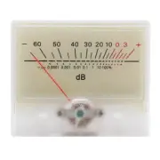 High Stability VU Meter with Clear Scale Small VU Meter with White Backlight
