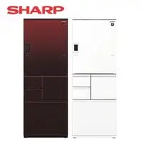 在飛比找PChome商店街優惠-【超音音響】SHARP 夏普 551公升 五門左右開冰箱-星