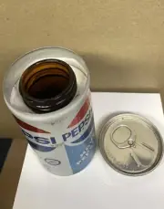 Pepsi Stash Can With Screw top Vintage Unused 1970’s Woodstock