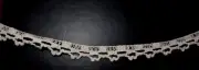Natural Cluny Flat Lace Edge Trim .50" W x 15Yd L