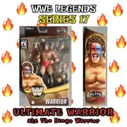 Mattel WWE Legends Elite Series 17 ULTIMATE WARRIOR Figure Dingo Warrior WWF