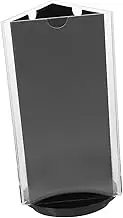 Acrylic Tabletop Menu Display Holder Rotatable Sign Holder for Restaurants Weddings Exhibitions Tag Table Card Stand
