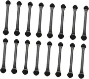 Mikinona 30Pcs Dual Headed Eyeshadow Sticks Soft Sponge Makeup Applicators for Eye Makeup Lightweight and Portable Cosmetic Accessories for Everyday Use and Professional