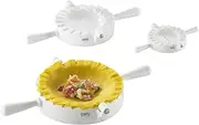 GEFU Verona Ravioli/Pasta Case Mould, White, 28430